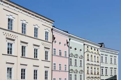 Bürgerhäuser in Passau